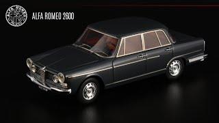 Итальянский привет советскому пионеру: Alfa Romeo 2600 Berlina 1962 • Kess • Масштабная модель 1:43