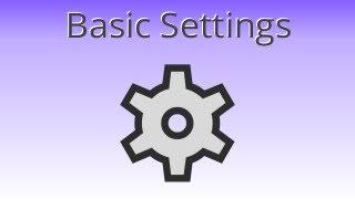 2:  PlanogramBuilder basic settings