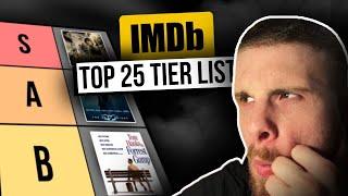 Ranking The Top 25 Movies On IMDB (Tier List!!)