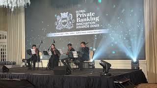 String Quartet Performance @ Global Private Banking Innovation Awards 2023