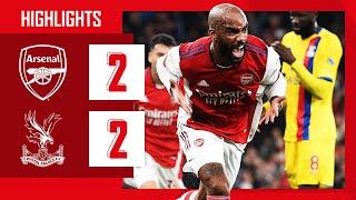 HIGHLIGHTS | Arsenal vs Crystal Palace (2-2) | Lacazette equalises in stoppage time!