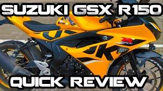 Suzuki GSX R150 Quick review 1st impression