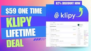  Klipy Lifetime Deal | The Ultimate CRM Hack  | $59 Lifetime Deal | 82% Now