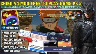 CHIKII V4 MOD FREE VIP ANTRIAN, GRAFIK HD, PING MS KECIL, DAN BISA MAIN GAMENYA GRATIS