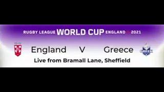 RLWC 2021..Game 18..Pool A..England v Greece