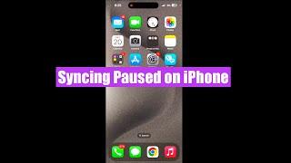 How to Fix Syncing Paused on iPhone iOS iMessage setting