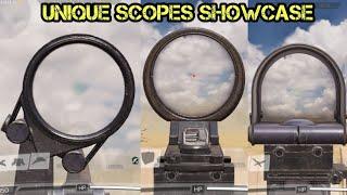 Newly added unique scopes or optics in COD Mobile | Call of Duty Mobile