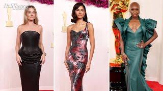 Oscars 2024 Fashion: Zendaya, Margot Robbie, America Ferrera, Ariana Grande, Cynthia Erivo & More