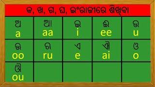 Odia Ka Kha Ga Gha Typing ଇଂରାଜୀରେ ଶିଖିବା || କ, ଖ, ଗ, ଘ, ଇଂରାଜୀରେ ଶିଖିବା || ଓଡିଆ ବର୍ଣମାଳା ଇଂରାଜୀରେ