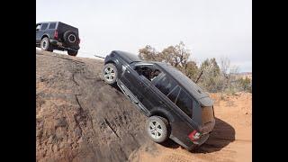 Range Rover VS Wrangler 4XE VS Ford Bronco on Poison Spider Trail, Moab Utah