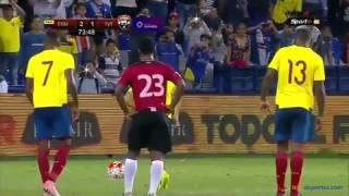 ECUADOR 2 VS 1 TRINIDAD Y TOBAGO - GOL DE FERNANDO GAIBOR