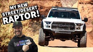 Ken Block Tests his NEW Fully Built Ford Raptor in Moab!