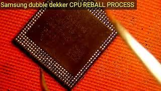 Samsung double decker CPU drums cleaning