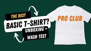 Finding the Best Basic T-Shirt, up first Pro Club! | Building a Capsule wardrobe for men
