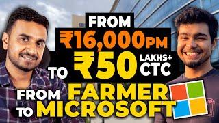 From 16k Pm to 50Lakhs+ CTC  | Farmer to Microsoft  | Failed Jee Mains 7L AIR Santosh Kumar Mishra