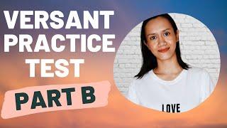 VERSANT English Speaking Test Demo PART B |  Tips to Pass Versant for Job Seekers