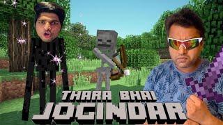 Thara Bhai Jogindar Playing MINECRAFT - Gaurav katare Gaming - Survival series Episode 2