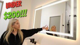 How to Install an LED Mirror - BOKIHUK BATHROOM MIRROR