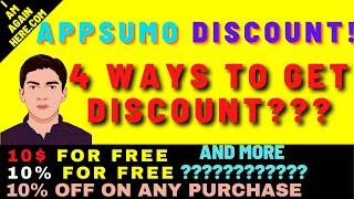 Appsumo Discount | 4 Ways to Get Discount in Appsumo | appsumo lifetime deal | Iamagainhere.Com