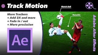 Track Motion Adobe After Effects CC Tracking multiple objects - Tracking AE