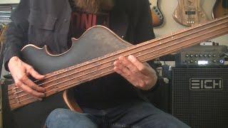 This fretless Stradi bass is phenomenal