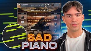 How To Make SAD Piano Beats (FL Studio 21)
