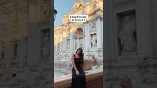 2 day itinerary in Rome #rome #romeitaly #travelguide