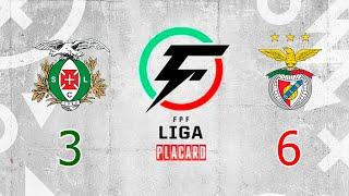 Lusitânia dos Açores (3) X (6) Benfica - 1º Jornada da Liga Placard 2024/25.