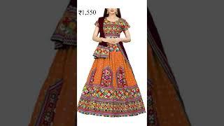  navratri chaniya choli 2021 Collection  simple chaniya choli for navratr  Simple Chaniya Choli