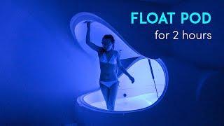 FLOAT POD EXPERIENCE ft. ASMR Whispers & Water Sounds
