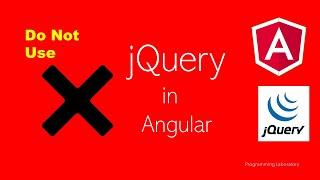 jQuery Plugins in Angular | Is it a good practice to use jQuery in Angular ?