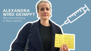 Alexandra wird geimpft: So läuft eine #AstraZeneca-Impfung in Wien ab | futurezone