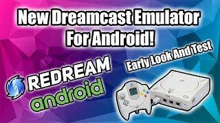 REDREAM For Android Early Look and Nvidia Shield Test - New Android Dreamcast Emulator