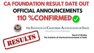 Breaking News | CA foundation June 2024 Result Date Declared | CA foundation June 2024 Result Date