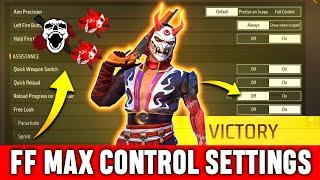 { After Update } Control Setting Free Fire | Pro Player Setting Free Fire 2023 | Free Fire Setting