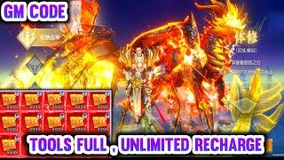 Ancient God King 3 MMO Server GM - Tools Code GM , Unlimited Recharge