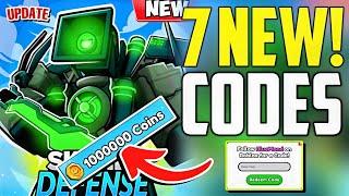 ️2X REDEEM!️SKIBIDI TOWER DEFENSE ROBLOX CODES 2024- SKIBIDI TOWER CODES