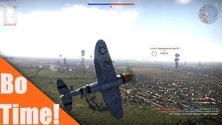 War Thunder - P-47 vs Yak-3 Furball