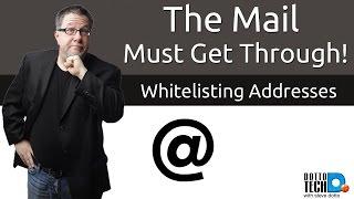 Whitelisting Email Addresses