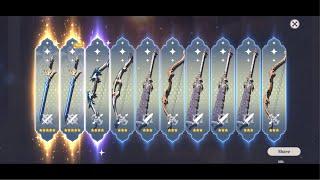 F2P Summons on the Weapon Banner | Genshin Impact #ButIfYouCloseYourEyes