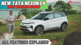 2023 Tata Nexon EV facelift Most Detailed Review | More Range | More Features