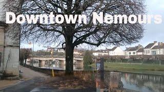 Downtown Nemours 4K- Driving- French region