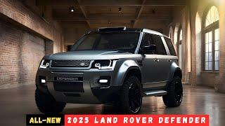 All New 2025 Land Rover Defender Introduced - The Most POWERFUL Electric SUV?