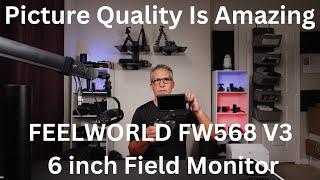 BEST Budget Camera Monitor In 2023 - FEELWORLD FW568 V3 6 inch Monitor