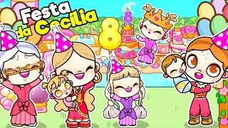 ROTINA FESTA DE ANIVERSÁRIO DE 8 ANOS DA CECÍLIA  |  HISTORINHA AVATAR WORLD