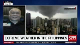 CNN Philippines Interviews "Mr. Typhoon" (Mike Padua)