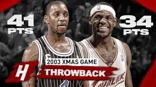 When 18 Yr-OLD LeBron James FACED PRIME Tracy McGrady! EPIC XMAS Duel Highlights | December 25, 2003