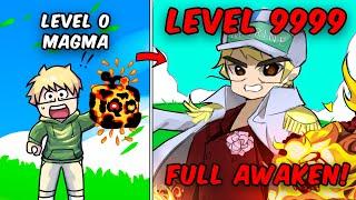 Gw FULL AWAKEN Buah MAGMA di BloxFruits!