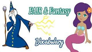 Vocabulary Practice| FAIR & Fantasy Vocabulary | English Words | Toddler Learning  | Kids