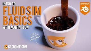 Let's Make Coffee: Blender Fluid Sim (Manta Flow) For Beginners